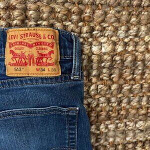 513 Levi’s Men’s Jeans (34x30) Slim Straight